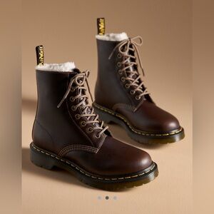 Dr. Martens 1460 Serena Dark Brown Leather Boots 
New in. Box!